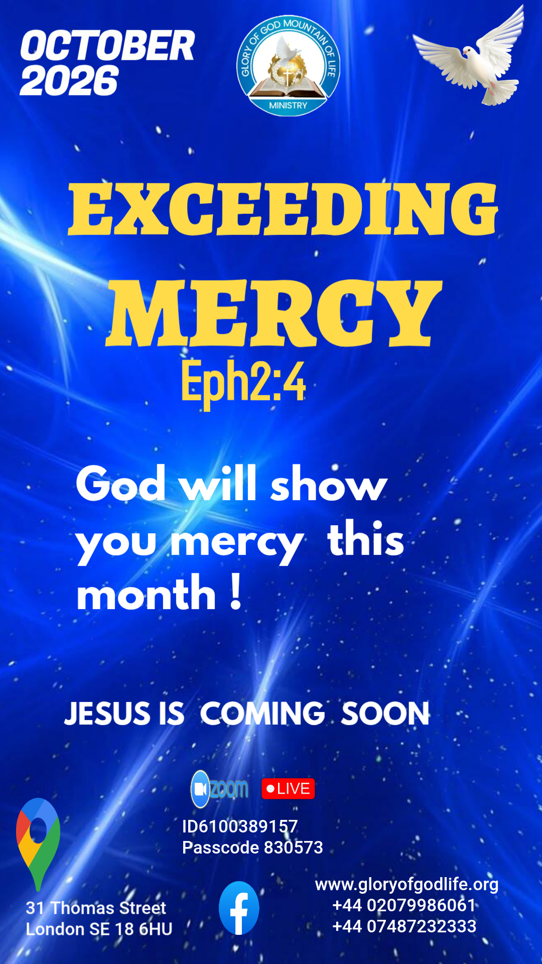 OCTOBER 2026 FLYER